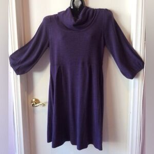 AGB Deep Purple Knit Dress